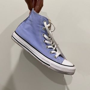 Lavender Hightop Converse
